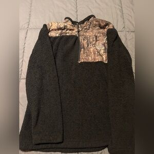 Realtree black fleece jacket